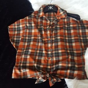 💕 brick colored blouse by Mine